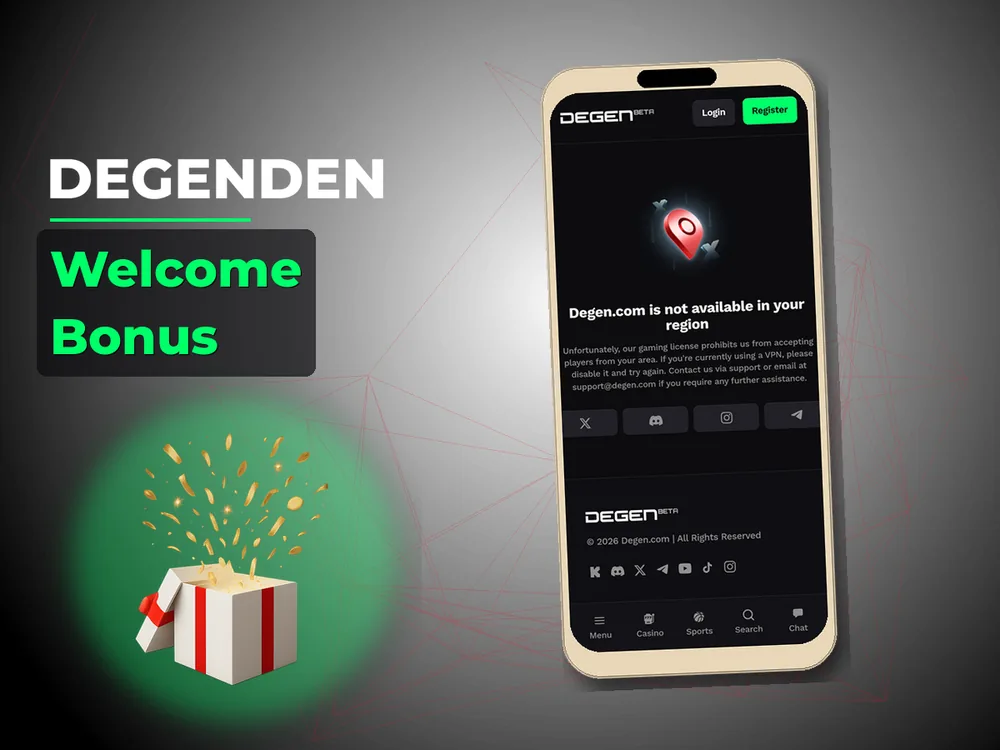 Degenden - Welcome Bonus