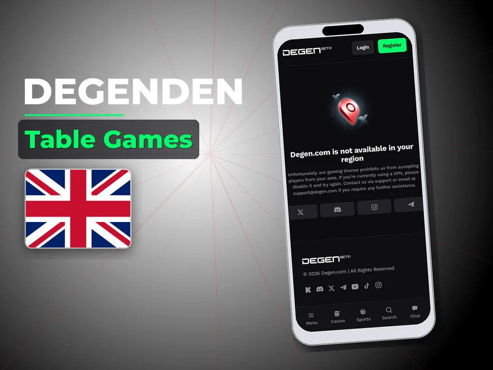 Degenden - Table Games