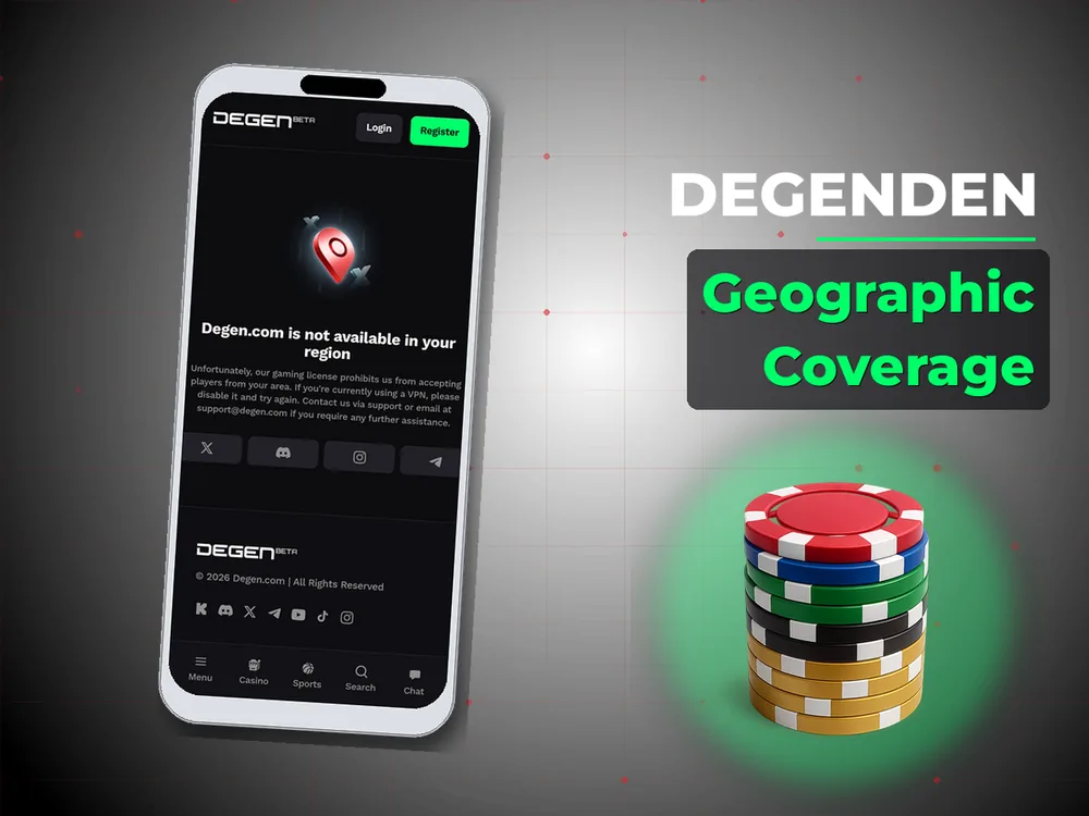 Degenden - Geographic Coverage
