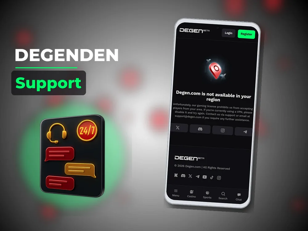 Degenden - Support