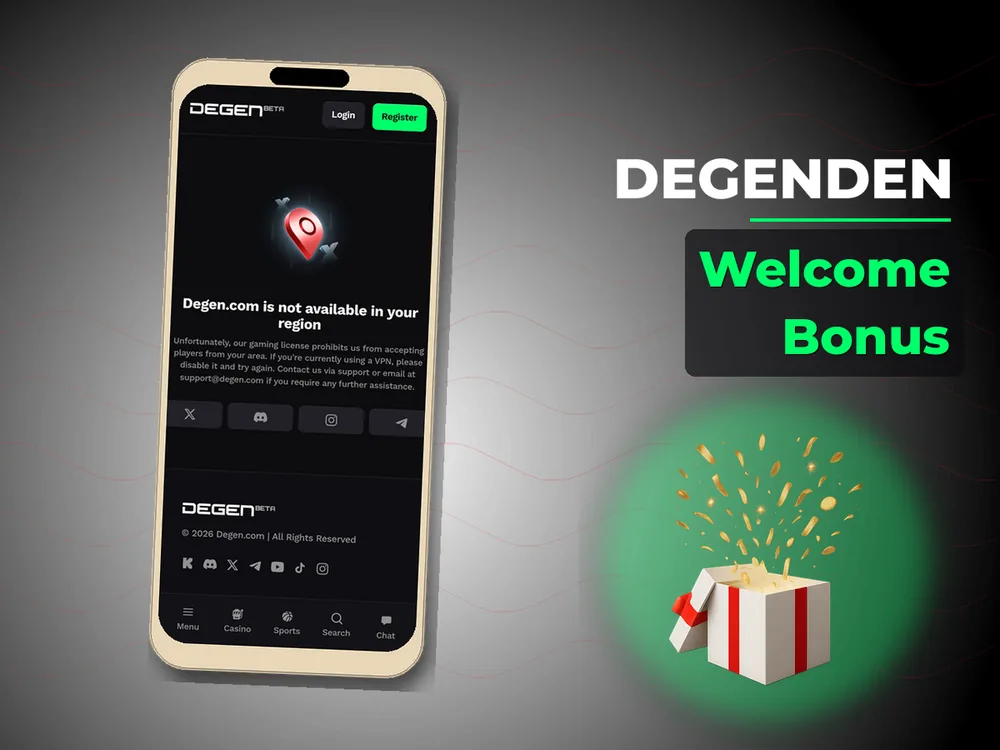 Degenden - Welcome Bonus