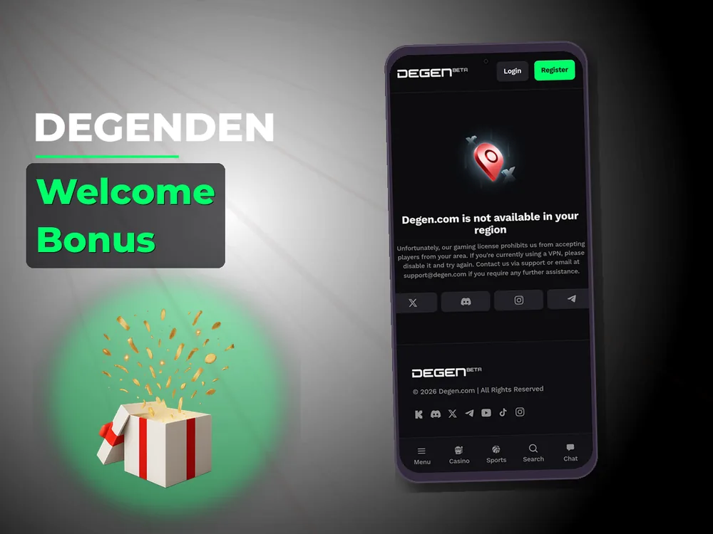Degenden - Welcome Bonus