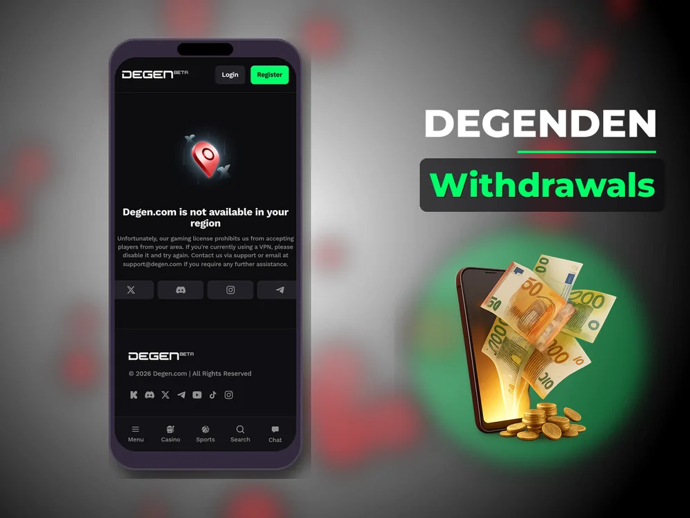Degenden - Withdrawals
