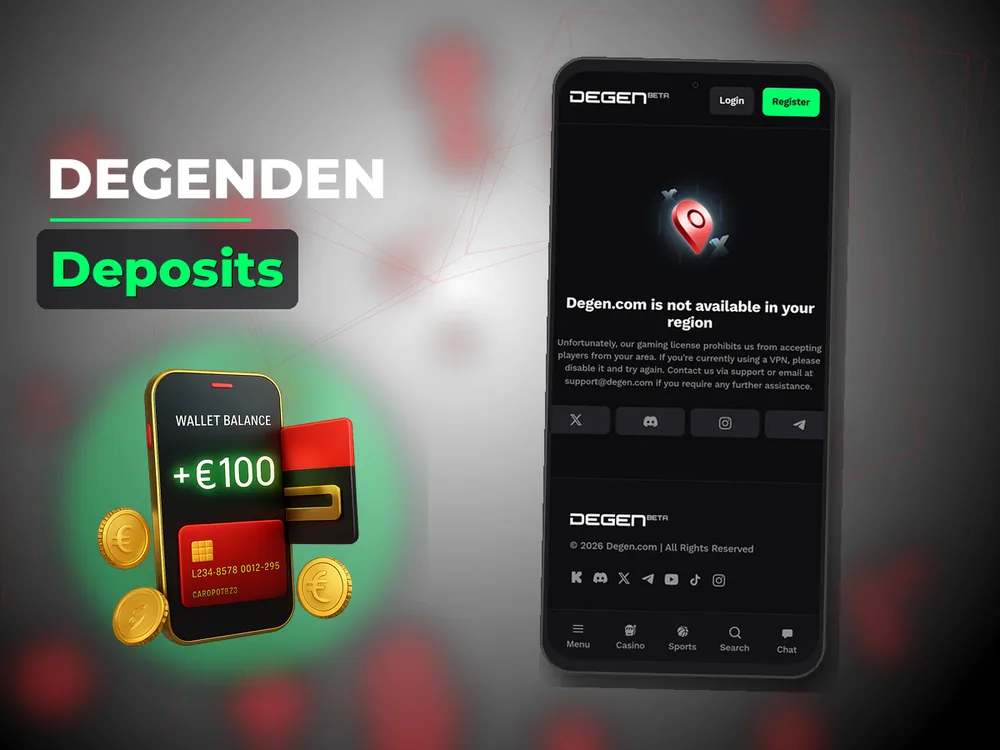 Degenden - Deposits